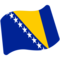 Bosnia & Herzegovina emoji on Google